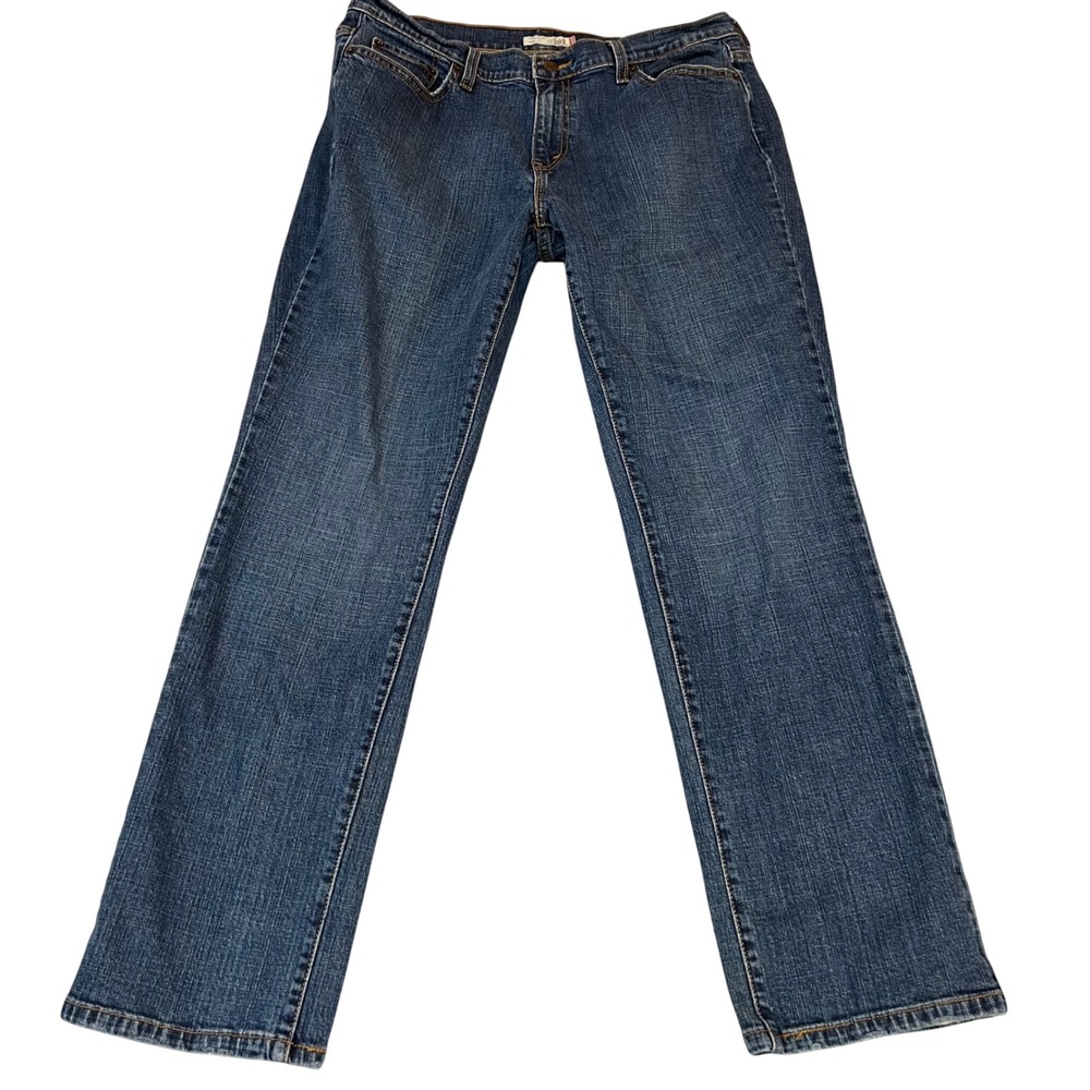 Levi's 505 Straight Leg‎ Denim Jeans Women's Medium Wash Classic Style